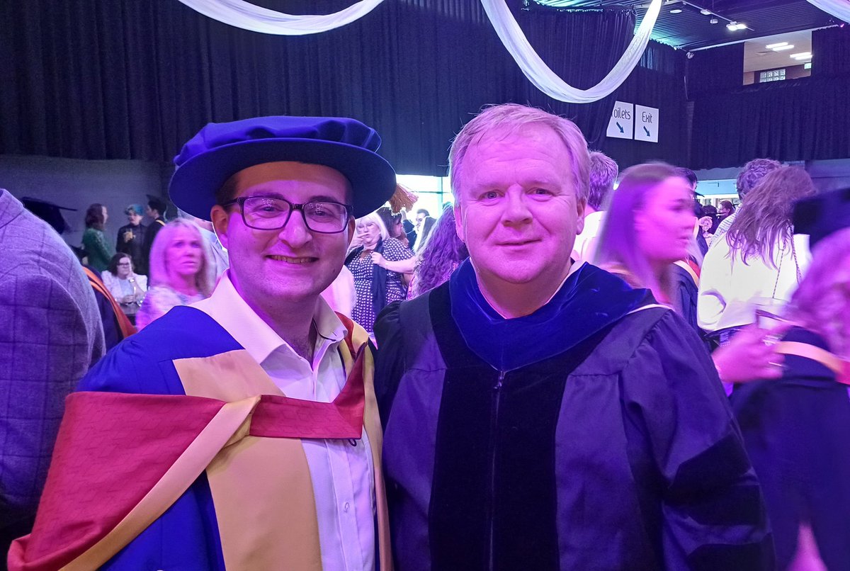 dgleesonhistory's tweet photo. Always my 2nd favourite (after 1st day of class) day of the academic year-Graduation Day @NorthumbriaUni Proud to walk across the stage this year with @_______Lewis of @NorthumbriaHist @NUAmStudies His PhD on rumor and racial violence in late 19 early 20C US will make a fine book https://t.co/BXjttWUGkb