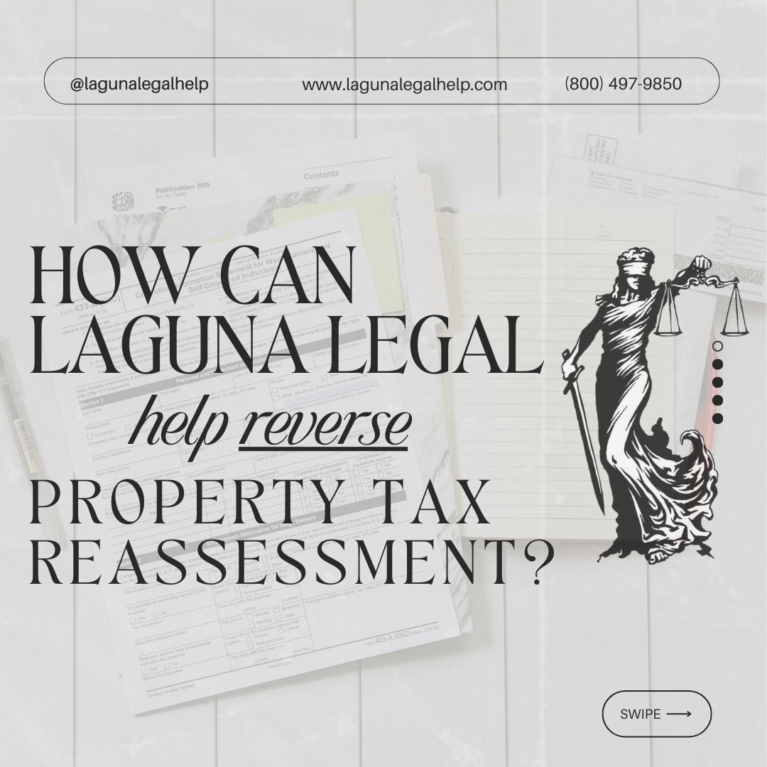 lagunalegalhelp's tweet image. Laguna Legal has helped many clients reverse their reassessment by presenting their case to the Assessor. 
If the reassessment was justified, we can prepare/record a rescission deed; reverting title prior to reassessment!

#propertytaxes #reassessment #rescission #laguna #legal