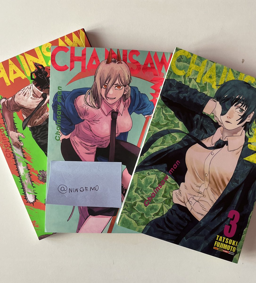 vendo mangás RE:zero, haikyu!! e chainsaw man 1,2 e 3 todos novos nunca lidos. 

RE:zero 20$
haikyuu!! 30$
chainsaw man cada por 17 ou os tres por 50

deem rt para me ajudar pfv!!!