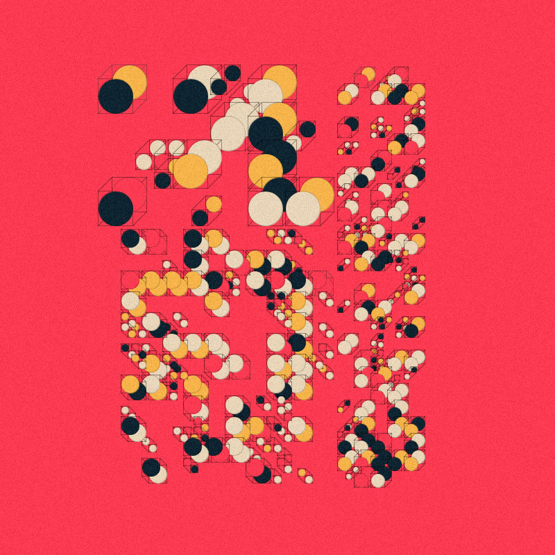 GaryHomewood's tweet photo. Skewed dot grids #generativeart #p5js https://t.co/TxneBwHmva