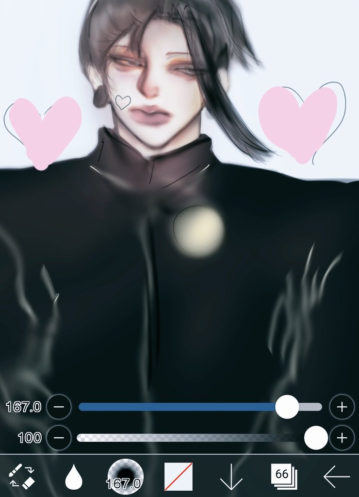stareurart's tweet photo. Wip drawing geto from jjk 🙌✨✨ https://t.co/lLbZmALcQK