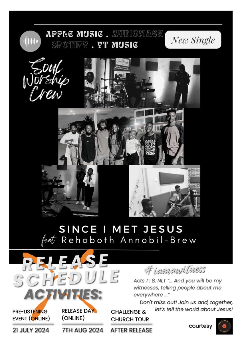 Alercs6's tweet photo. Let's go 👉🏾 https://t.co/22Uw21K88j

#recordlabel #single #song #music #singers #gospel #sinceimetjesus #choir #musicians #grandmeisterrecords #musicproduction https://t.co/aOQzSSw7Vb