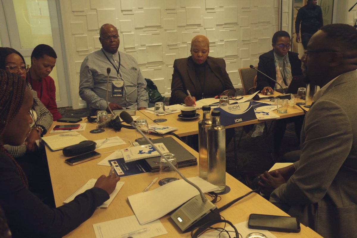 dputs's tweet image. Following fruitful discussions &amp;amp; sharing best practices during the breakaway session, I had the pleasure of presenting on how Regional Economic Communities can support SADC member states involved in skills &amp;amp; labour mobility schemes achieve sustainability and scalability 📈