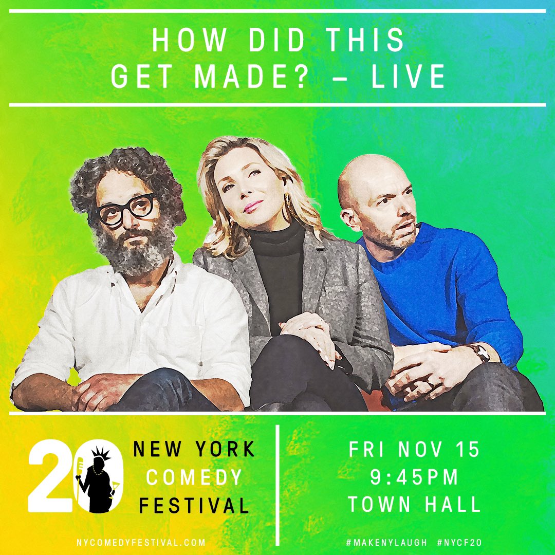 paulscheer's tweet photo. NEW YORK - HDTGM is back this November for the NY Comedy Festival
GET PRESALE TICKETS W/ code NYCF
#NYCF
https://t.co/Kyc9aFzd8N https://t.co/lTyIpQqYPv