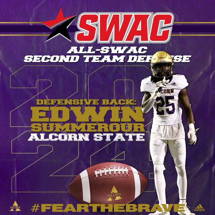 Congratulations to Malachi Bailey, Tavarious Griffin, and Edwin Summerour on being named to All-SWAC Preseason Teams!

<a href="/theswac/">Southwestern Athletic Conference</a> <a href="/AlcornStateU/">Alcorn State</a> 

#AlwaysAlcorn #FearTheBrave #ForgingAhead