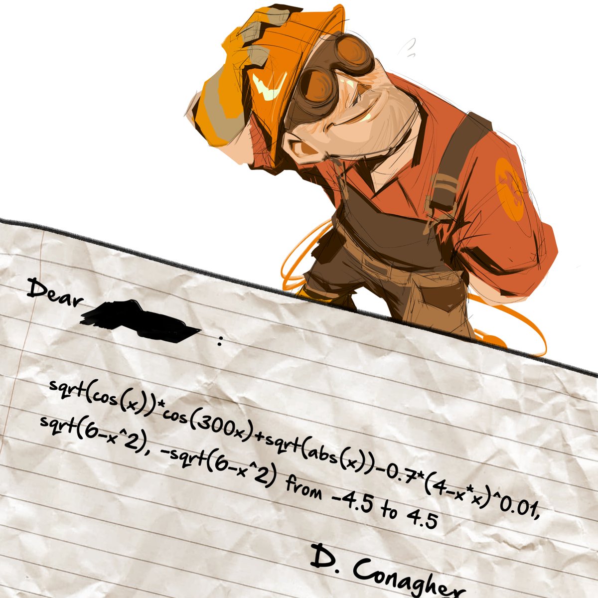 asi_sp7766's tweet photo. Dell wrote a letter to you!
#tf2 https://t.co/Iy1RlT4Geu
