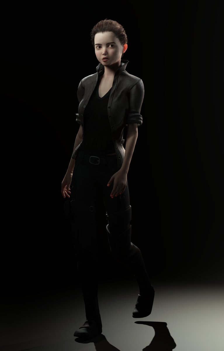 atonizer's tweet image. Young Lara Croft. | #3danimation #game #character for #games #animation #filmproduction l #ue5 #art #3dart #girl #laracroft #artwork #digitalart  #model #22cine #twentytwocine