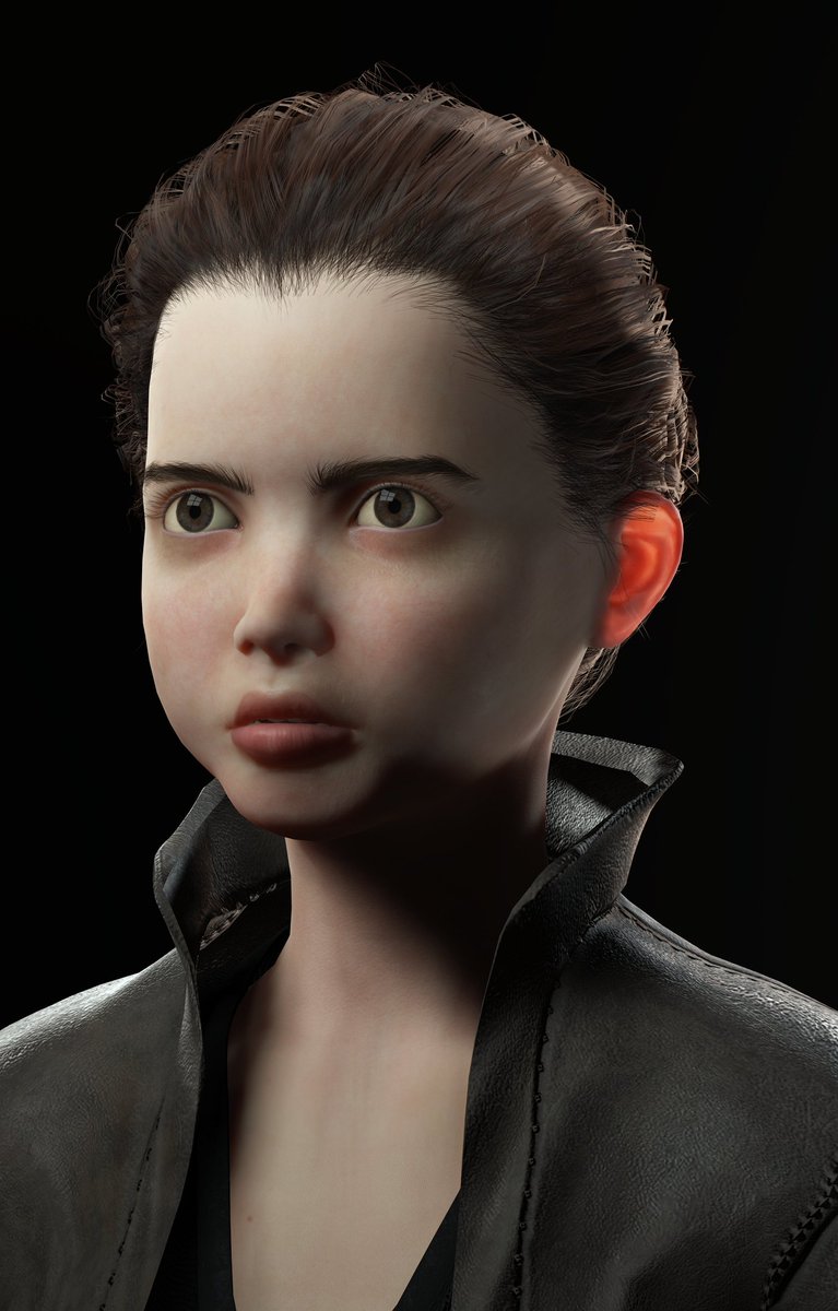 atonizer's tweet image. Young Lara Croft. | #3danimation #game #character for #games #animation #filmproduction l #ue5 #art #3dart #girl #laracroft #artwork #digitalart  #model #22cine #twentytwocine