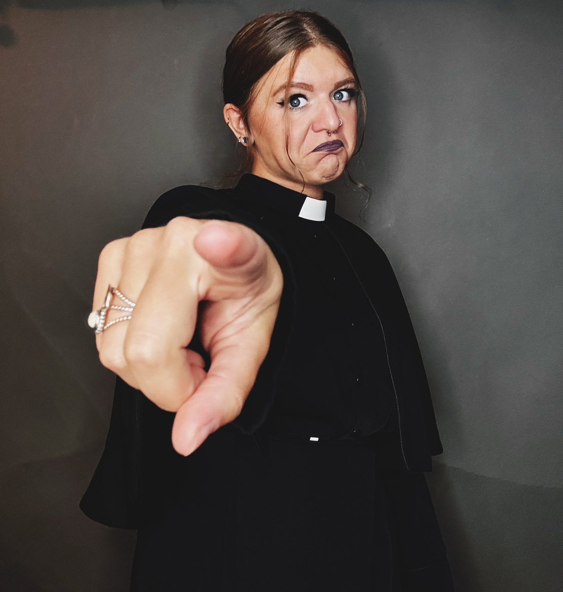 WatchGirlsPlay's tweet photo. Repent for your sins you little sinner!

(Don’t worry, I’m a sinner too 😏) https://t.co/MIA8Vv8HJv