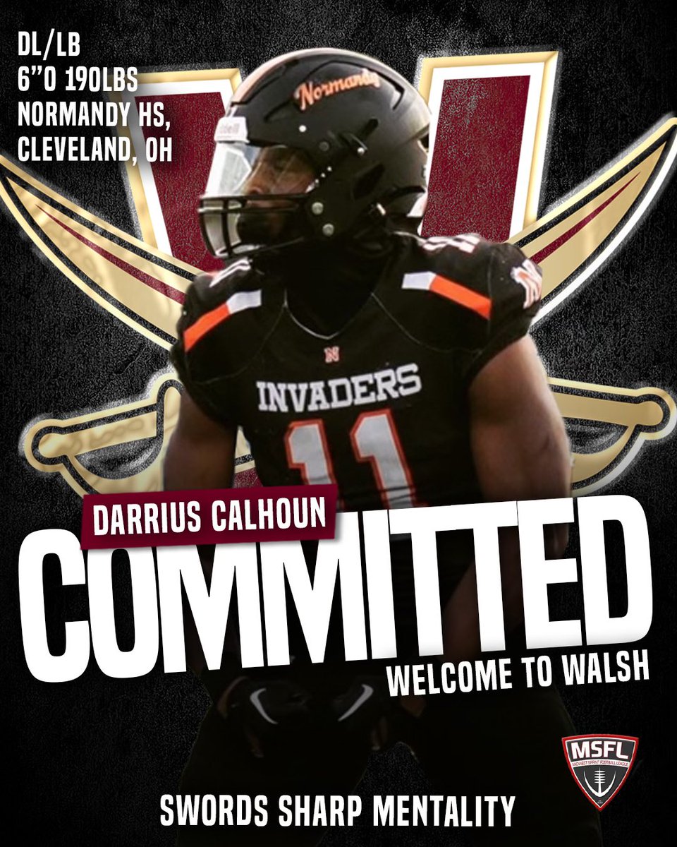 WalshSprintFB's tweet photo. Welcome to the family!
#houseofswords⚔️
#Swordsharpmentality⚔️ https://t.co/KlIQRIWHVq