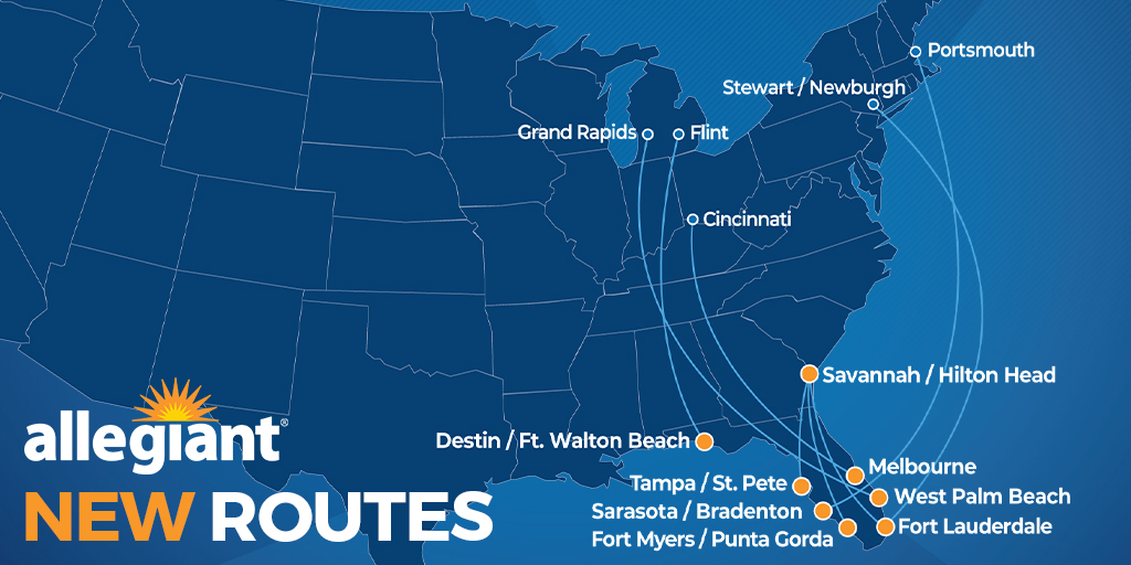 Allegiant Air tweet media