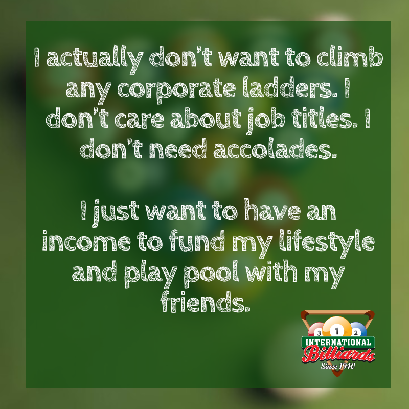 It's important to have clear priorities. 

#lifegoals #poolplayer #8ball #pool #poolshark