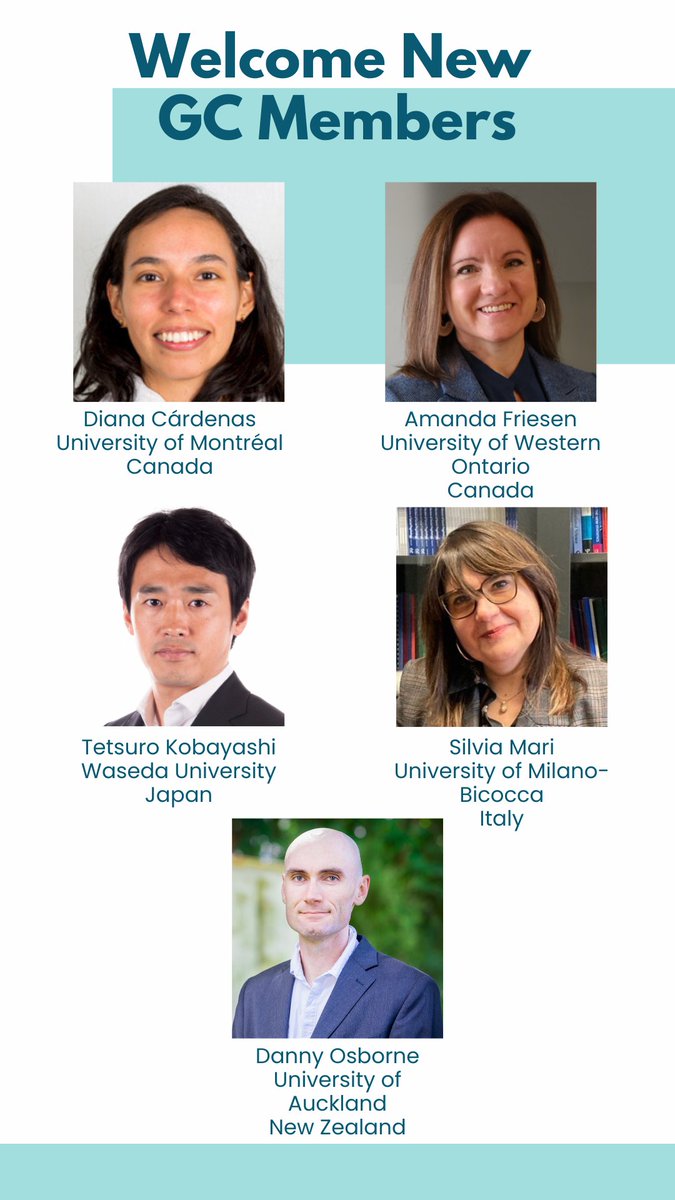 Join us in welcoming our new Governing Council members! 🌟

We're excited for the innovative ideas and fresh perspectives they will bring. Thank you for your commitment to ISPP! 🎉

#ISPP #GCMembers