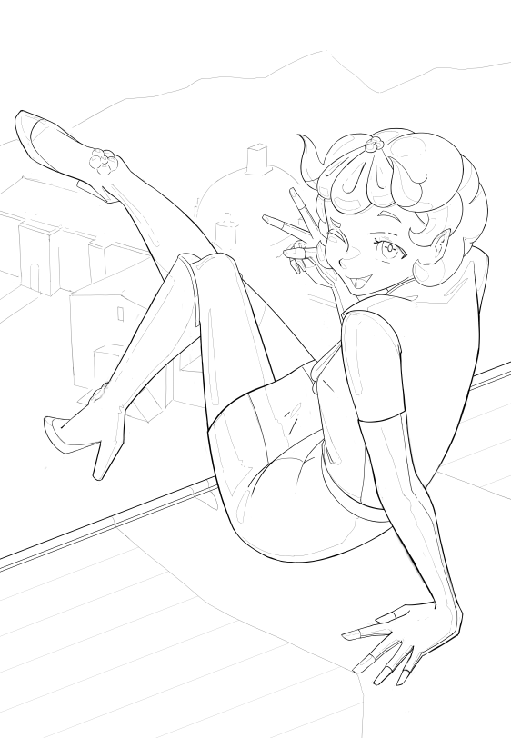 Primer concepto - Resultado final
2022 - 2024 
#characterdesign