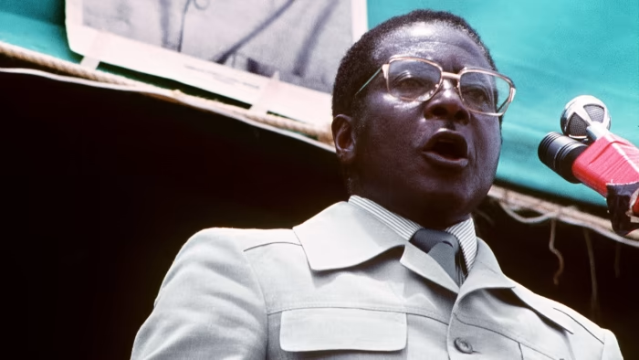 tafimhaka's tweet photo. Mugabe told a thousand lies to justify a crackdown on ZAPU and launch Gukurahundi in Matabeleland and Midlands:

Addressing a crowd of 40,000 at a rally at Fort Victoria, Mugabe made reference to Zapu's 'Zero Hour' strategy, but giving the military plan a different meaning than Zapu's. Mugabe explained that he had received reports during the liberation war that Zapu was withholding its crack forces and best weaponry for a final struggle to overthrow a Zanu government if it came to power.

“That is why they were hiding and hoarding weapons. It is also why some weapons unearthed on their properties were never used during the war. They were to be used against a black government other than Zapu in order to seize power by force”.

Meanwhile supporters in the crowd held up placards stating, "Traitors must be guillotined" and "We grow crops, not guns”.