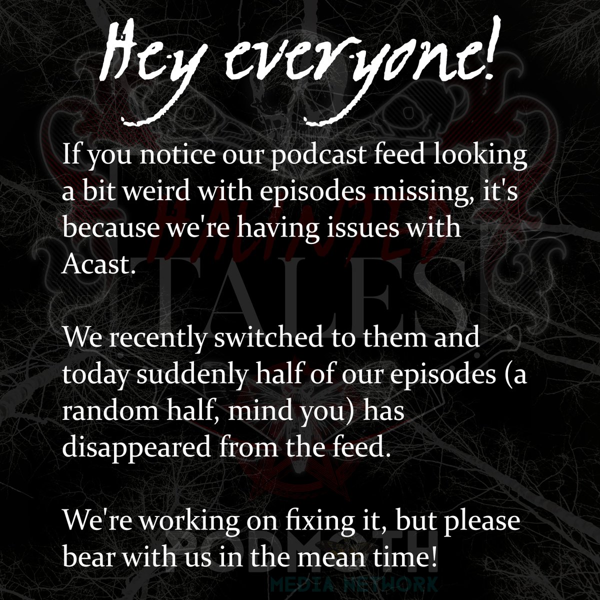 Haunted Tales Podcast tweet media