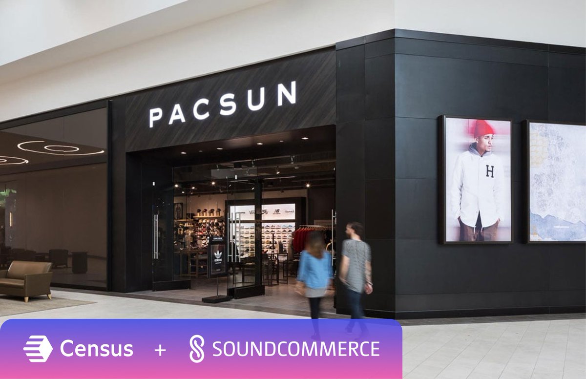census's tweet image. π Exciting news! @PacSun is live on Census Embedded within the @SoundCommerce Data Platform!
This partnership boosts PacSunβs marketing with rapid data onboarding, modeling, and syncing to platforms like @Meta Ads. π
Learn more:
businesswire.com/news/home/2024β¦