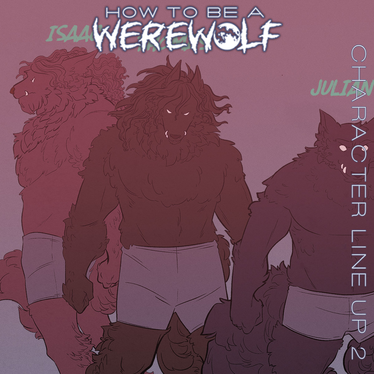 New page! howtobeawerewolf.com Come find out some cool werewolf facts! It's part two of our character line up, to help clear up confusion about who all these giant furry people are! @hiveworks