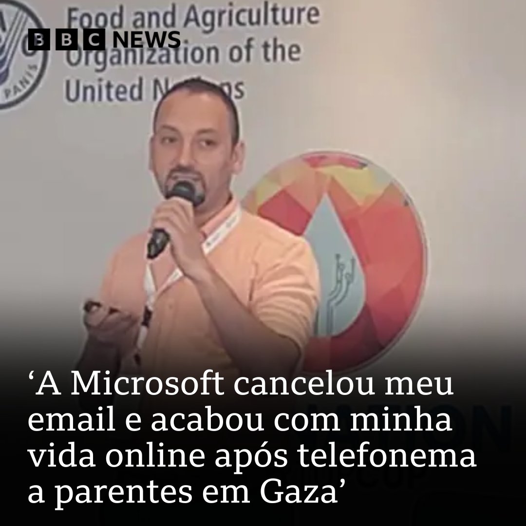 bbcbrasil's tweet photo. Palestinos que fizeram ligações para Gaza pelo Skype tiveram suas vidas digitais destruídas após a Microsoft encerrar suas contas de e-mail sem qualquer notificação prévia.

A BBC News conversou com 20 palestinos que tiveram suas contas excluídas.

Acredita-se que o total de pessoas afetadas seja muito maior: https://t.co/AaOsHKpHqY
