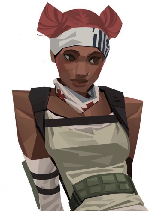 DisappointingG5's tweet image. #ApexLegends Lifeline
#art #fanart