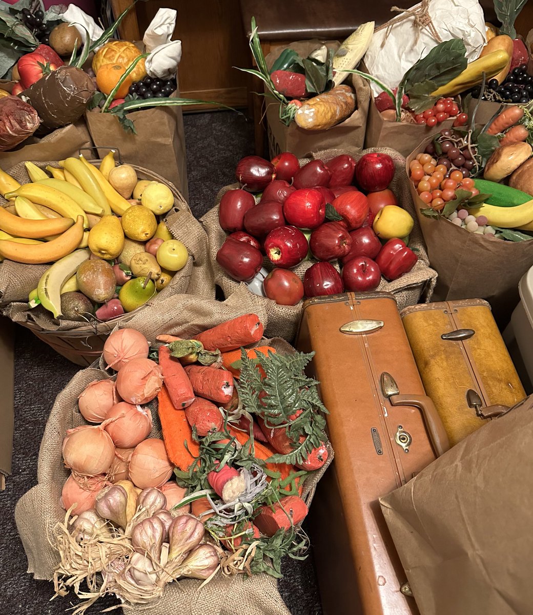 TheatreECCT's tweet image. A booth at the Farmer’s Market or props for “Joseph and the Amazing Technicolor Dreamcoat?” 🤔 

See “Joseph” July 24-28 at Pablocenter.org! #ECCT35 #NextWeek #GoGoGoJoseph