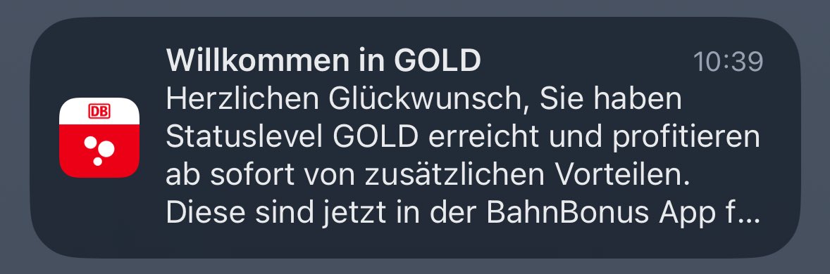 Ab jetzt findet man mich regelmäßig in der DB Lounge. Wenn auch nur Comfort Bereich und wenn ich wirklich mal unterwegs bin 🥲