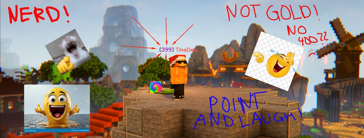 LandonDev's tweet image. he thought he was cool @TimeDeo