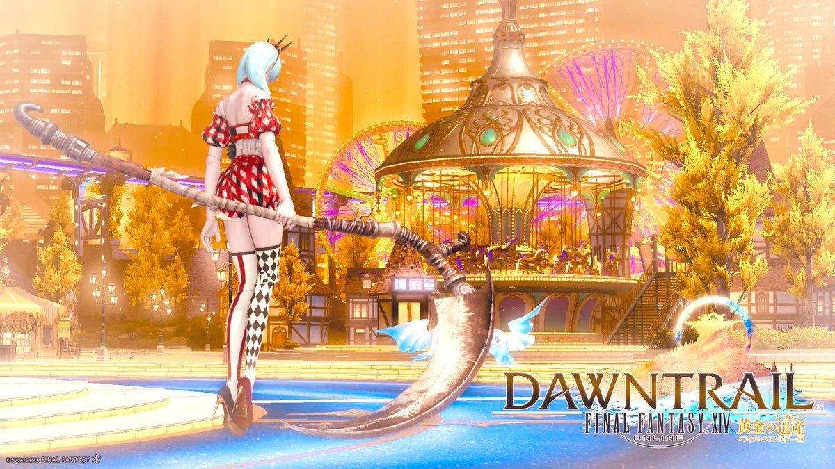 サリー・ザ・スイーパー Aモブの中で1番好きかも知れない #FF14 #黄金
