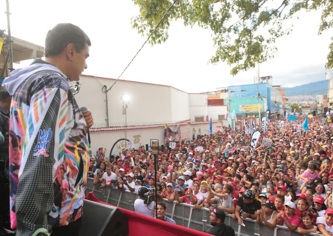 luchaalmada's tweet photo. #Ahora @NicolasMaduro: El 28 de julio el pueblo le va a pasar factura a los que pretendieron llevar al país a la violencia.

#16Jul
#VenezuelaVaPaLante https://t.co/vjK88ghpTe