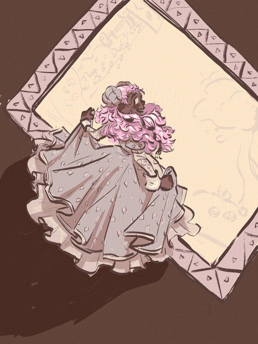 Tetia in that princess dress, for marzipanparty on Tumblr as part of <a href="/whaexchange/">witch hat atelier gotcha for gaza may 26-june 15</a>. Thank you for donating!