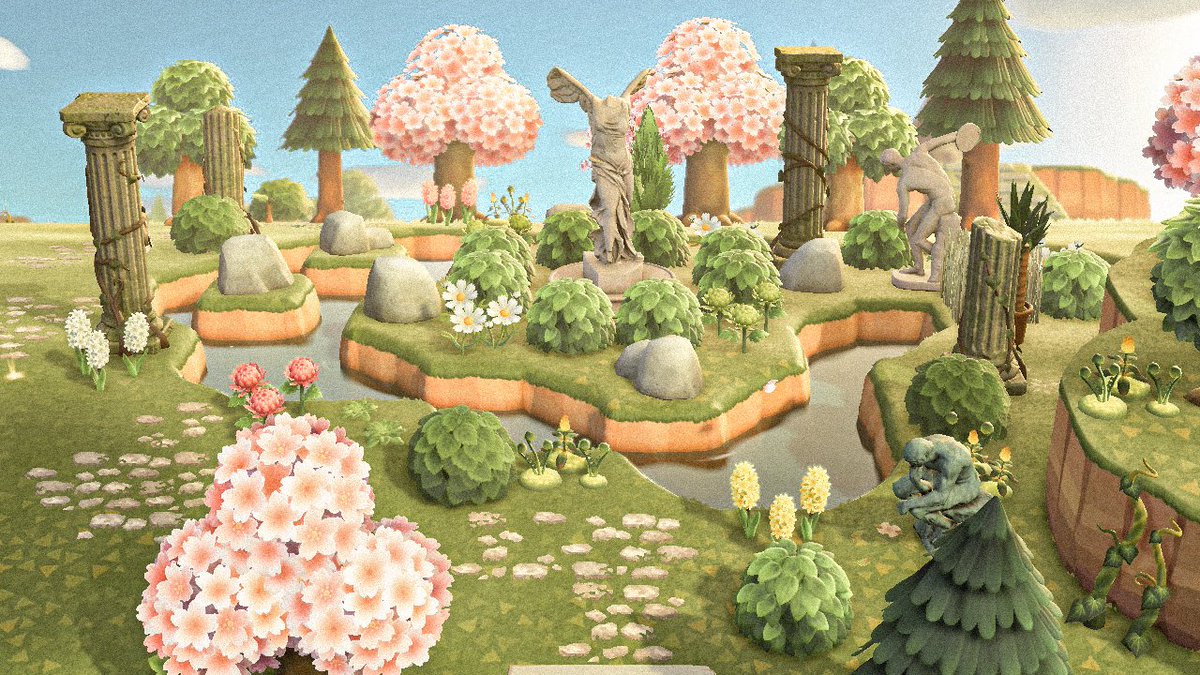 bluebell_dew's tweet image. A lil wip 🌷
#ACNH #ACNHDesign