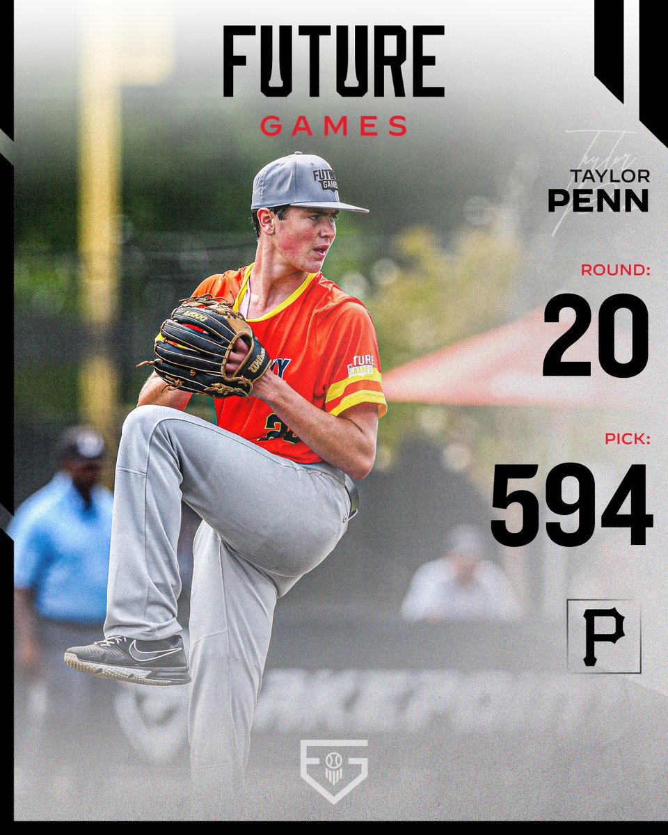 Congratulations to 2022 Prep Baseball Future Games standout, Taylor Penn on being selected 594th overall by the <a href="/Pirates/">Pittsburgh Pirates</a> !

<a href="/PrepbaseballKY/">Prep Baseball Kentucky</a> | #LetsGoBucs