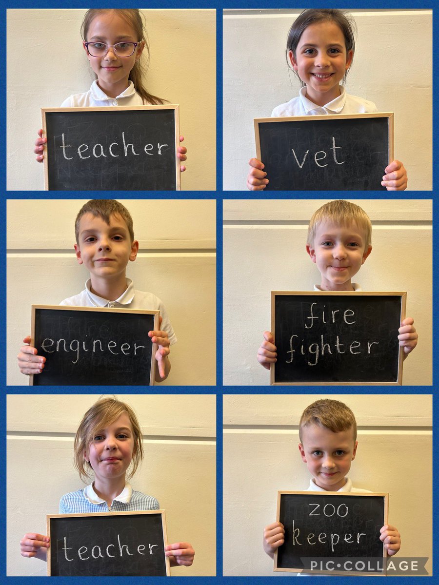 When I grow up, I want to be a ……. 💭 <a href="/BarntonMissR/">Miss Rutter</a>