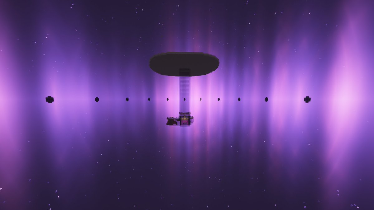 hypegamer63's tweet photo. The Enderman Farm is Done! Phase 1 of the End Project is Complete. Phase 2 is to Gather a bunch of Diffrent blocks then Start to Form Diffrent Planets around the area! https://t.co/A1VESFv4D8