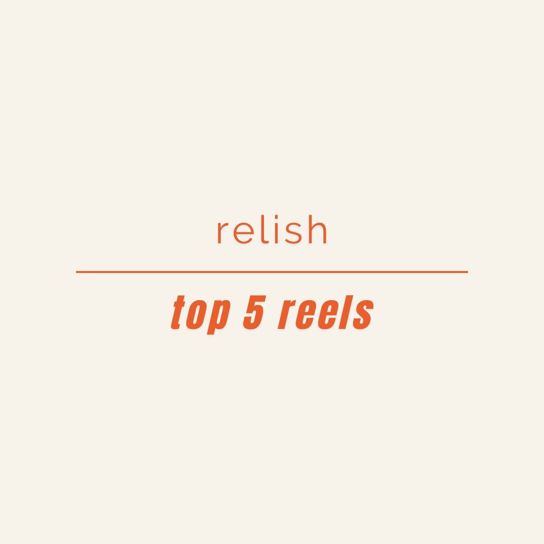getbissyagency's tweet photo. Top 5 Relish reels in review! ✨

We pride ourselves in making sure we are always on top of our A-  game when curating reels for our clients. The results are in the work! 🙌🏻

#socialmedia #socialmediamanagement #analytics https://t.co/0J51TP66p6