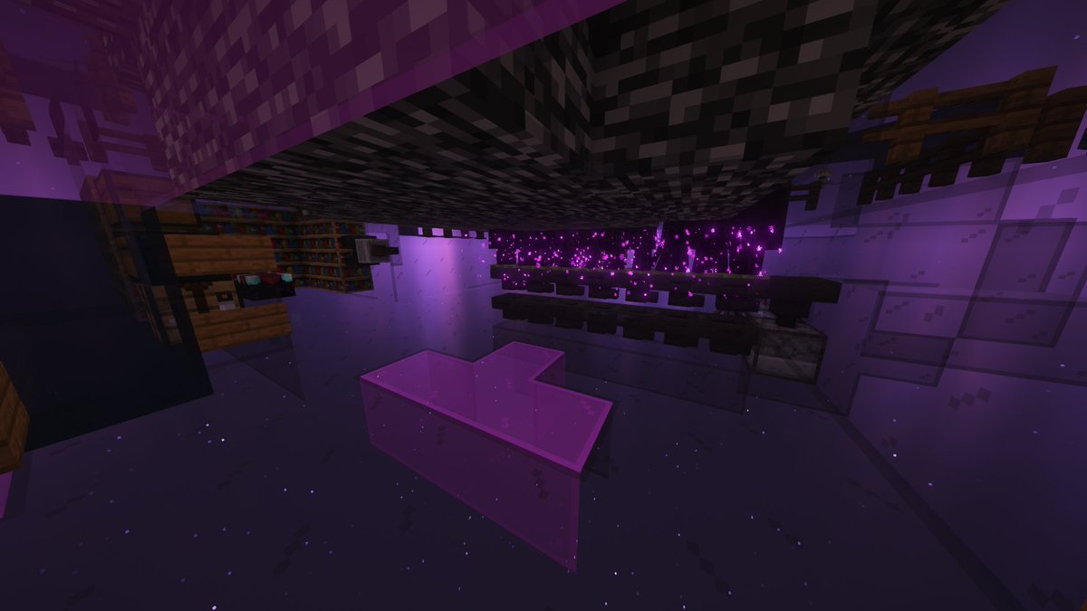 hypegamer63's tweet photo. The Enderman Farm is Done! Phase 1 of the End Project is Complete. Phase 2 is to Gather a bunch of Diffrent blocks then Start to Form Diffrent Planets around the area! https://t.co/A1VESFv4D8