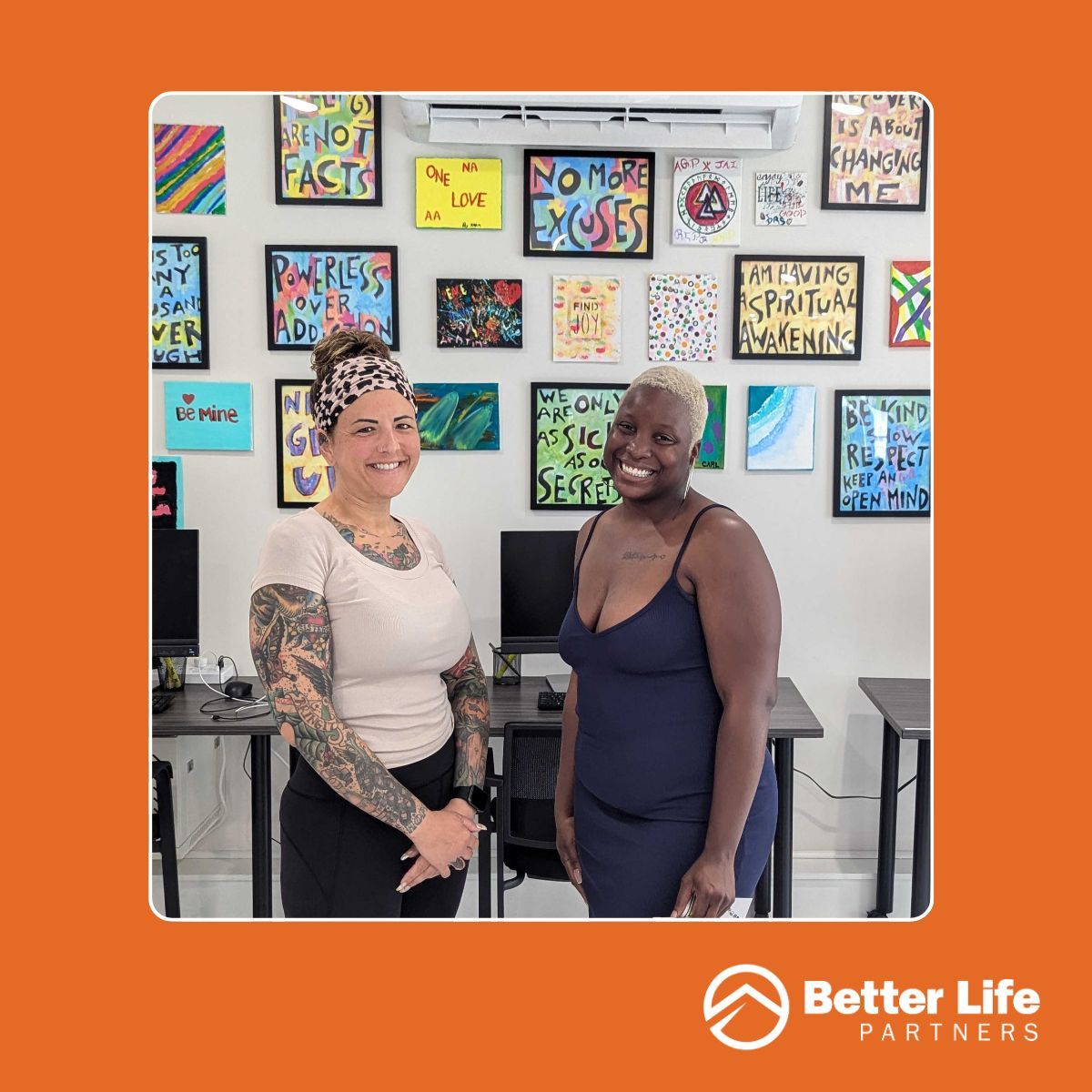 BetterLifeUSA's tweet photo. #BLPintheCommunity: We had lots of great visits last week, including JP Recovery Center 👋 It's always a treat to make new connections! https://t.co/hAtONp8DQQ