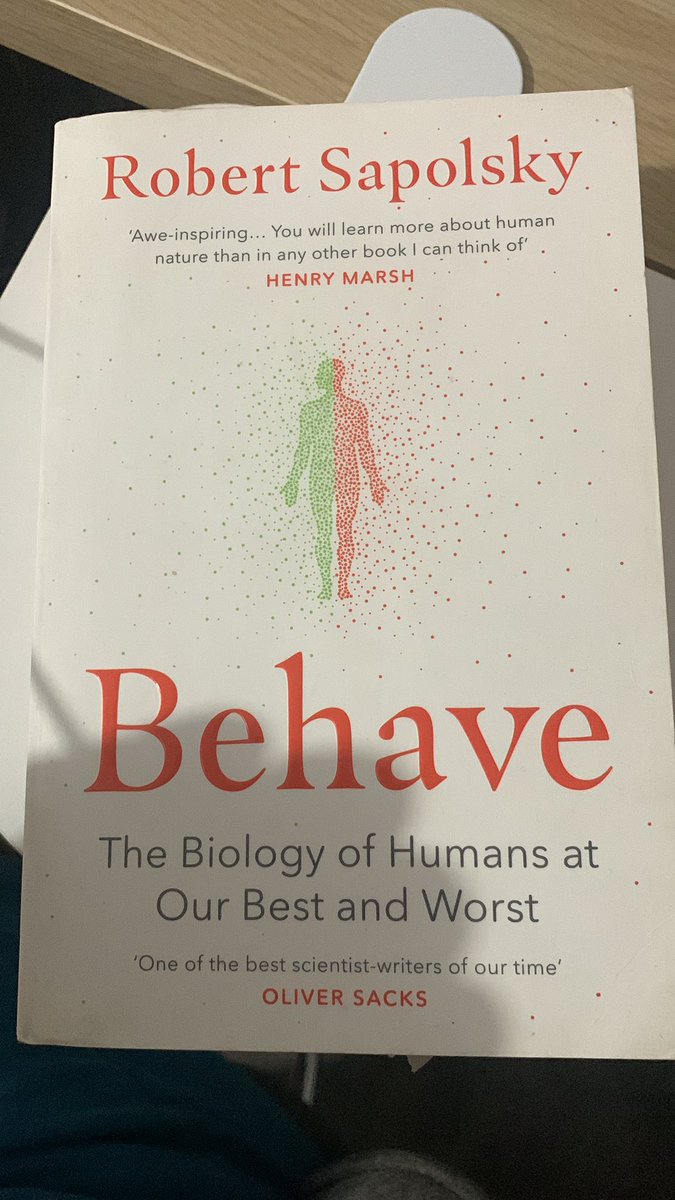 "What was unexpected pleasure yesterday is what we feel entitled to today, and what won’t be enough tomorrow”

<a href="/Robertsapol/">Robert</a> 

As another passionate with cognitive neuroscience, I just fell in love with this book.