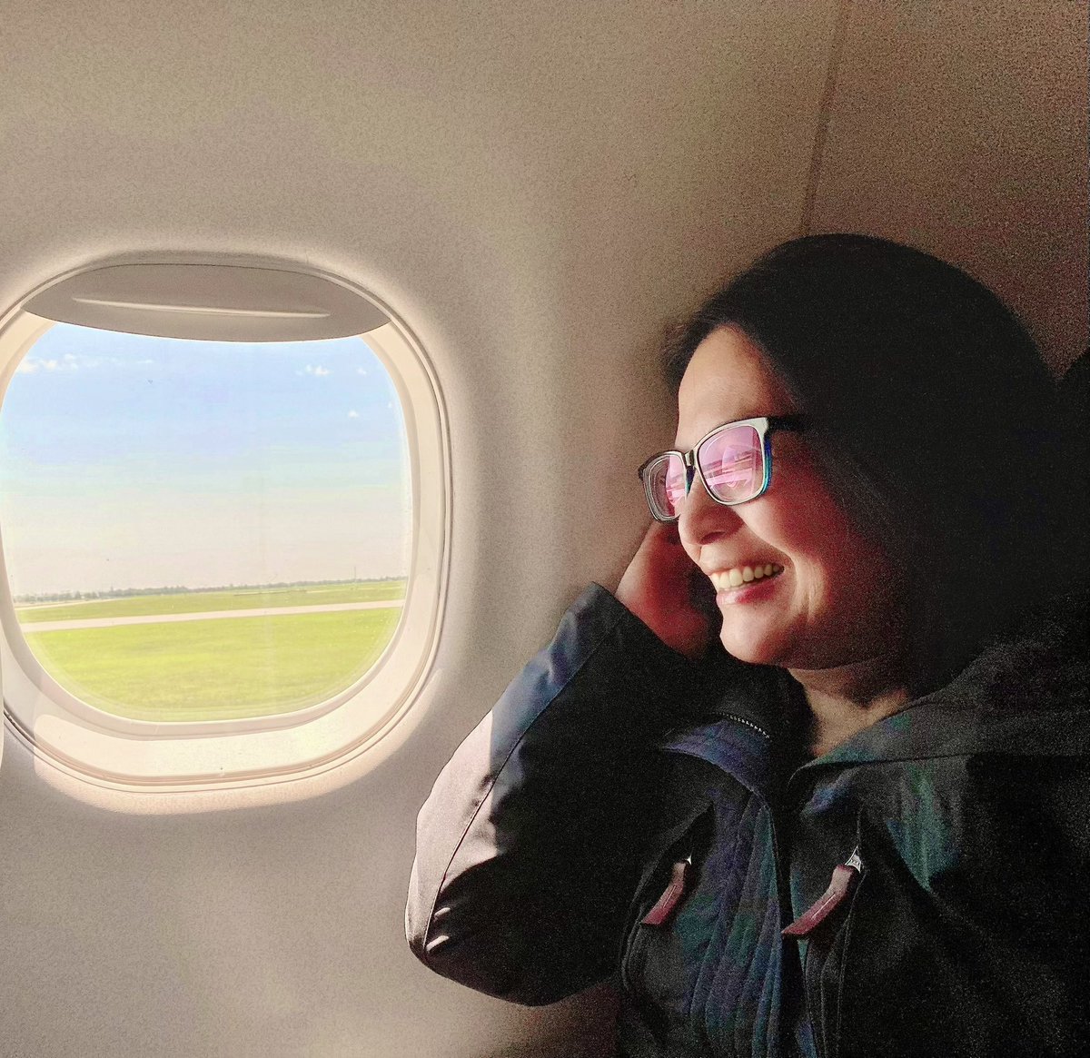 AttorneyAnnaly's tweet photo. After a relaxing weekend at home, my team and I are now on the plane heading back to Fort Wayne, Indiana. We’re feeling recharged and ready to take on the week ahead! ✈️💼 #BackInTheAir #DailyGrind https://t.co/YRfb9nOrER