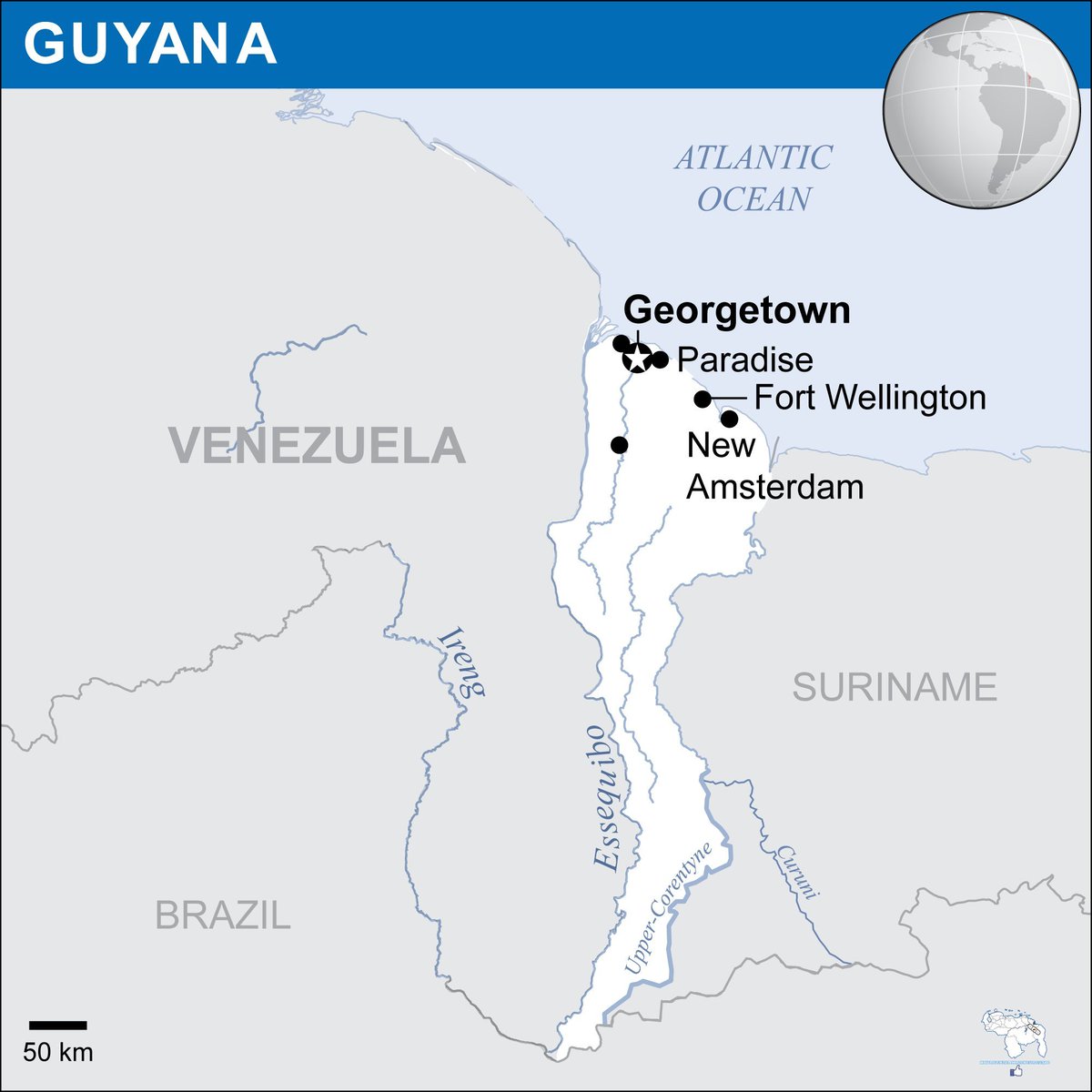 AntroCanal's tweet photo. Hoy #16Jul Es necesario que todos conozcamos el Mapa de la República Cooperativa de Guyana #MiMapa 

#EsequiboEsVenezuela
#TigriIsVanSuriname 

Comparte #RT https://t.co/rGNW9R75gP
