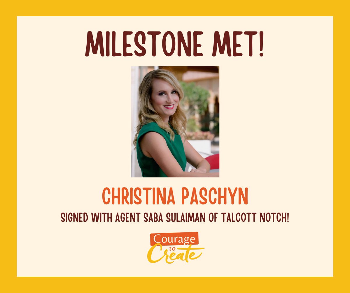 Courage to Create Community with Bethany Hegedus (@ctcwriters) on Twitter photo Congratulations to CTCer <a href="/cpaschyn_author/">Christina Paschyn 📖 Ukrainian-American Writer</a> on signing with <a href="/agentsaba/">Saba Sulaiman</a> of <a href="/TalcottNotch/">Talcott Notch Literary Services</a>! 🎉
Hear more about Christina’s journey here: bethanyhegedus.com/christina-pasc… Congratulations to CTCer <a href="/cpaschyn_author/">Christina Paschyn 📖 Ukrainian-American Writer</a> on signing with <a href="/agentsaba/">Saba Sulaiman</a> of <a href="/TalcottNotch/">Talcott Notch Literary Services</a>! 🎉
Hear more about Christina’s journey here: bethanyhegedus.com/christina-pasc…