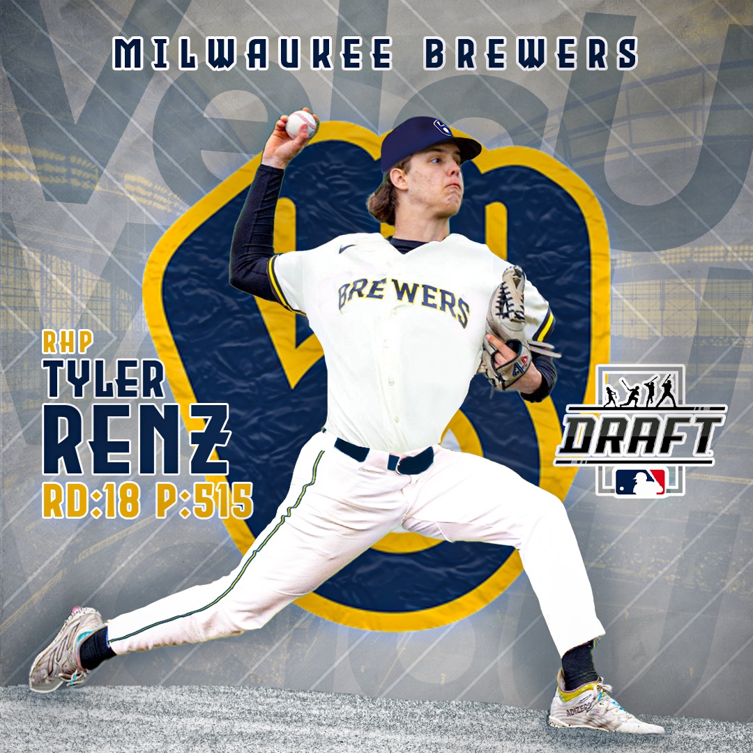 velouniversity's tweet photo. Congratulations to Tyler Renz @tyler_renz15 on being selected by the @brewers !

The 2nd ever official VeloU Evaluation, and long standing member has seen huge improvements over the past 4+ years. 

You really love to see it ! https://t.co/TA069AGPue