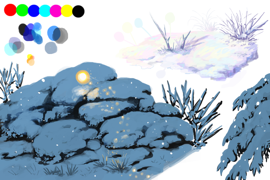 small painting practice