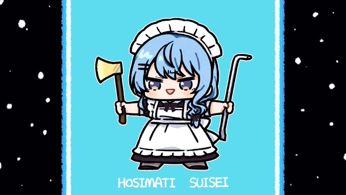 斧とバールが似合う女
それとメイド服
#ほしまちぎゃらりー 