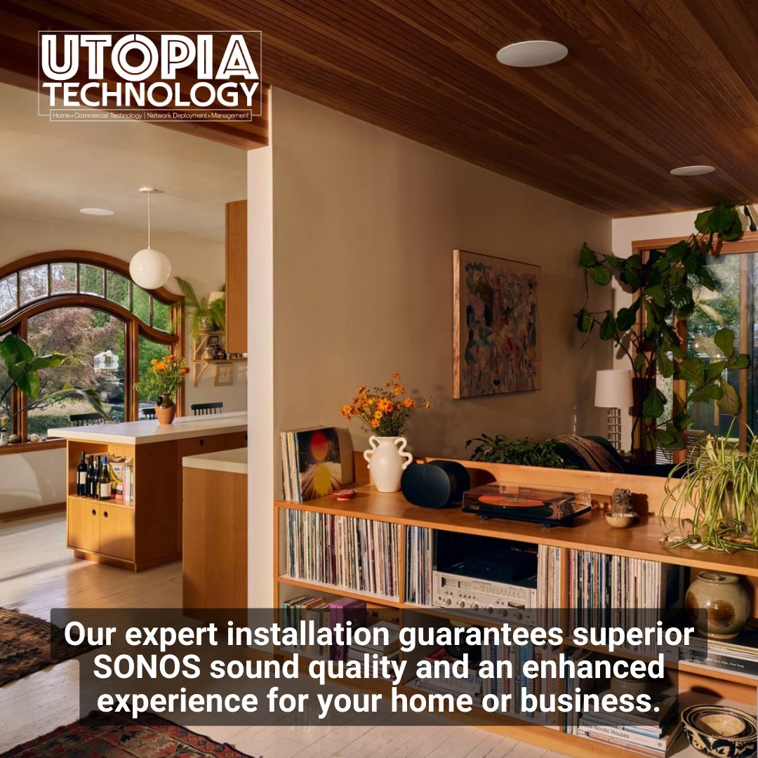 TechByUtopia's tweet photo. Our SONOS sound system installations provide amazing audio quality and elevate your everyday environment. Contact us today for all your technology needs:
805.724.5050
james@techbyutopia.com
https://t.co/N12L2MWicT

#santabarbara #montecito #goleta https://t.co/OnBd5JmcBz