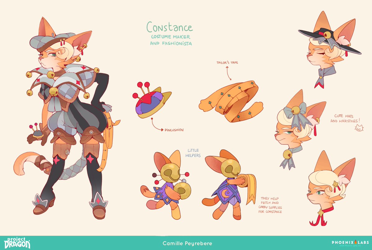 camisleeps's tweet image. Time to start posting my work on #projectdragon !
Love the project, loved the people! Here is Constance!