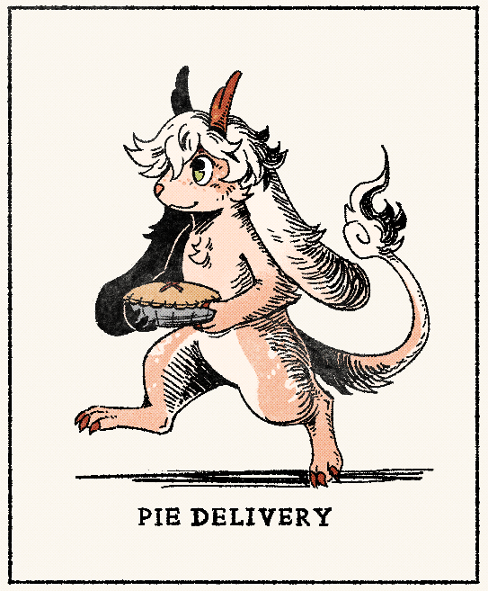 pie delivery!