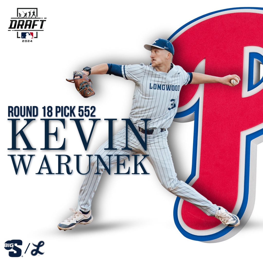 Farmville → Philly ⚾️ 

Congratulations to <a href="/KevinWarunek/">kevin warunek</a> for being selected by the <a href="/Phillies/">Philadelphia Phillies</a> in the 18th round of the #MLBdraft!
