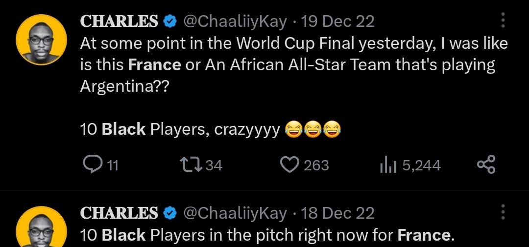 Every single one of them that said they're defending racism have said exactly what those Argentinians were chanting. Some of you are just clever racists.