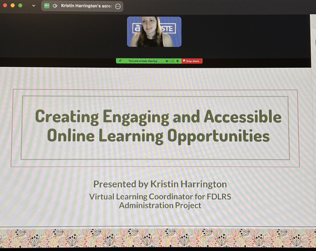 AnnKAnders's tweet image. #Accessiblity Progress checks, 10 min engagement breaks, visuals &amp;amp; customizing @Zoom waiting room with videos, objectives and expectations as a way to address accessibility. @ISTEofficial webinar! @lauren_iste 🌟